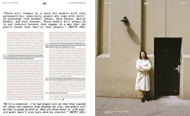 Betty Sze for ODDA